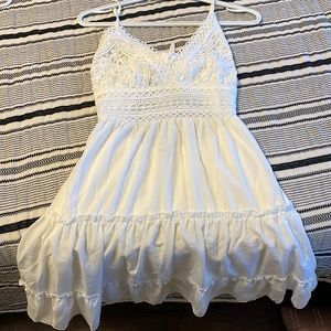 White Amazon Dress